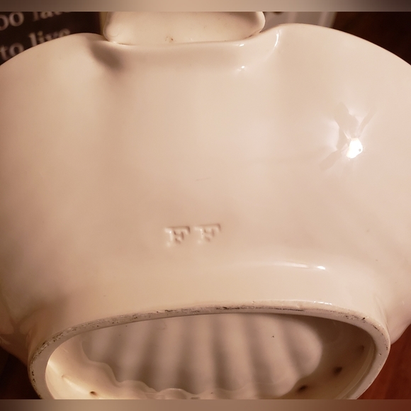 Fitz and Floyd Dining Fitz And Floyd Clamshell Dip And Chip Bowl 97s Vintage Poshmark